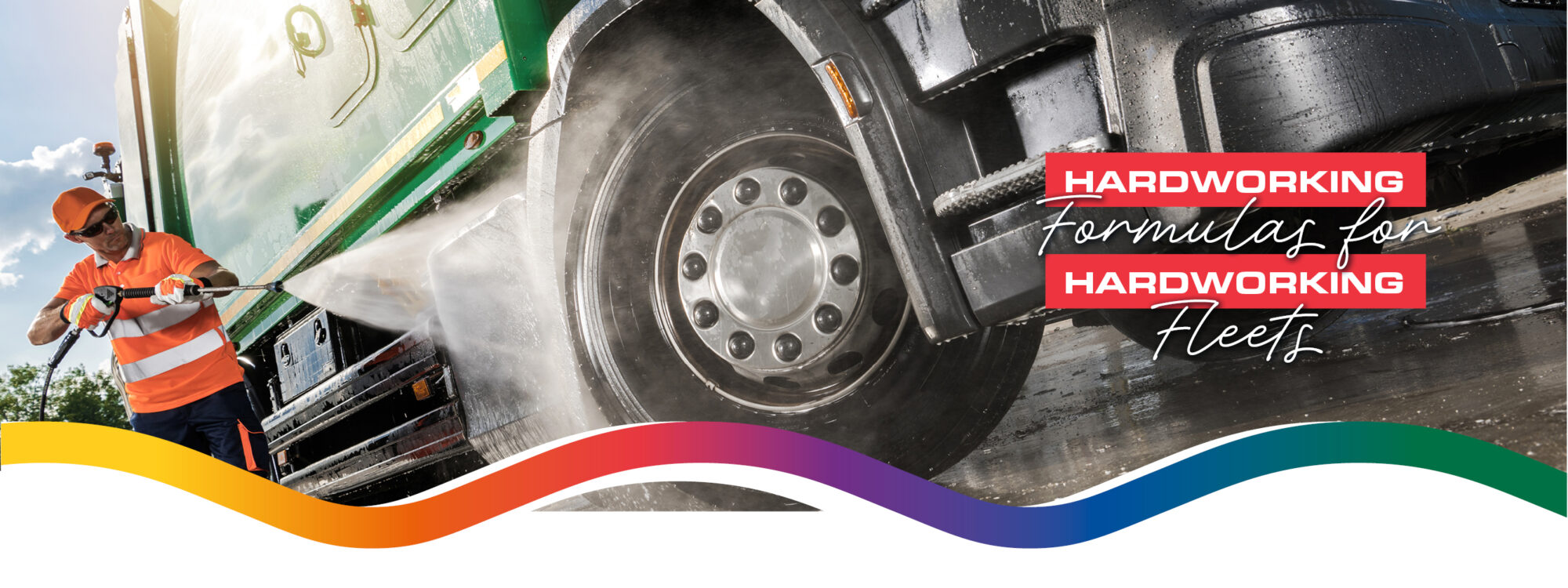 Commercial vehicle cleaning solutions