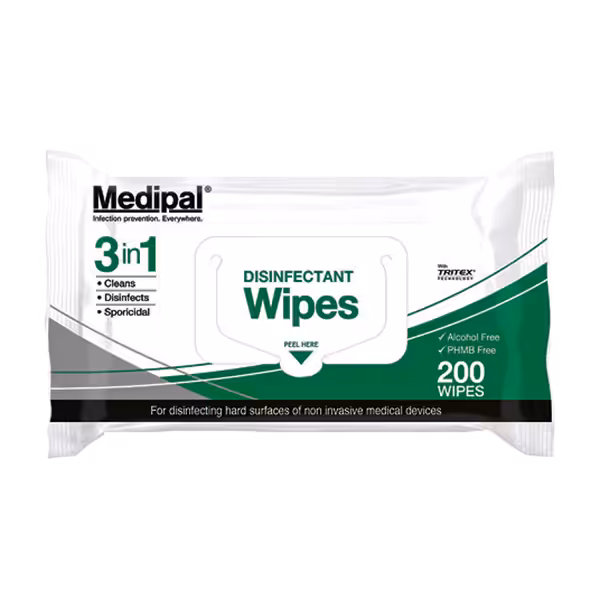 Medipal 3 in 1 Disinfectant Wipes